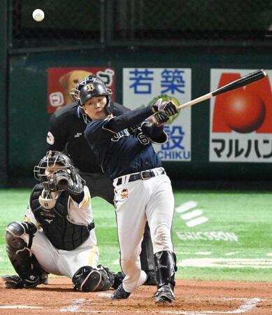オリックス・堀　初スタメン初安打「打ててよかった」　大量失点でリード面には課題　高卒２年目の第一歩