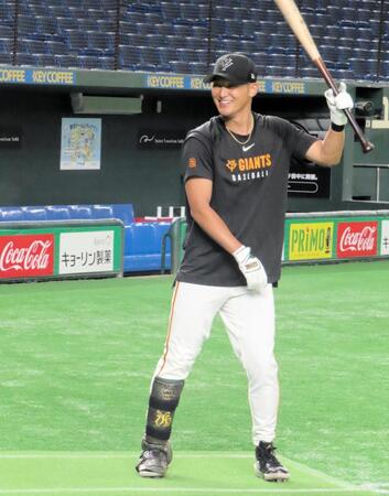 　１軍練習に合流した吉川