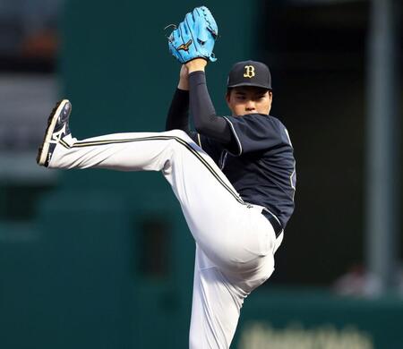 オリックス　高卒ルーキー山口が地元でプロ初登板初先発１回無失点デビュー