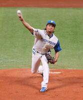 　オリックス戦に先発する伊藤（撮影・中島達哉）