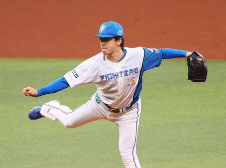 　オリックス戦に先発する北山（撮影・中島達哉）