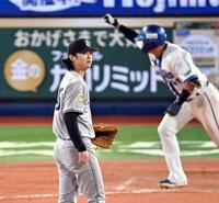 　１１回、蝦名にサヨナラ打を許した田中瑛