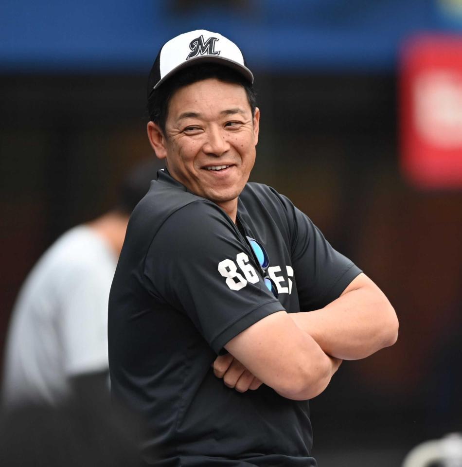 　ロッテ・サブロー新監督