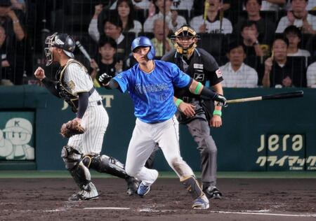 　４回、空振り三振に倒れた蝦名