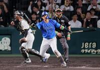 　４回、空振り三振に倒れた蝦名