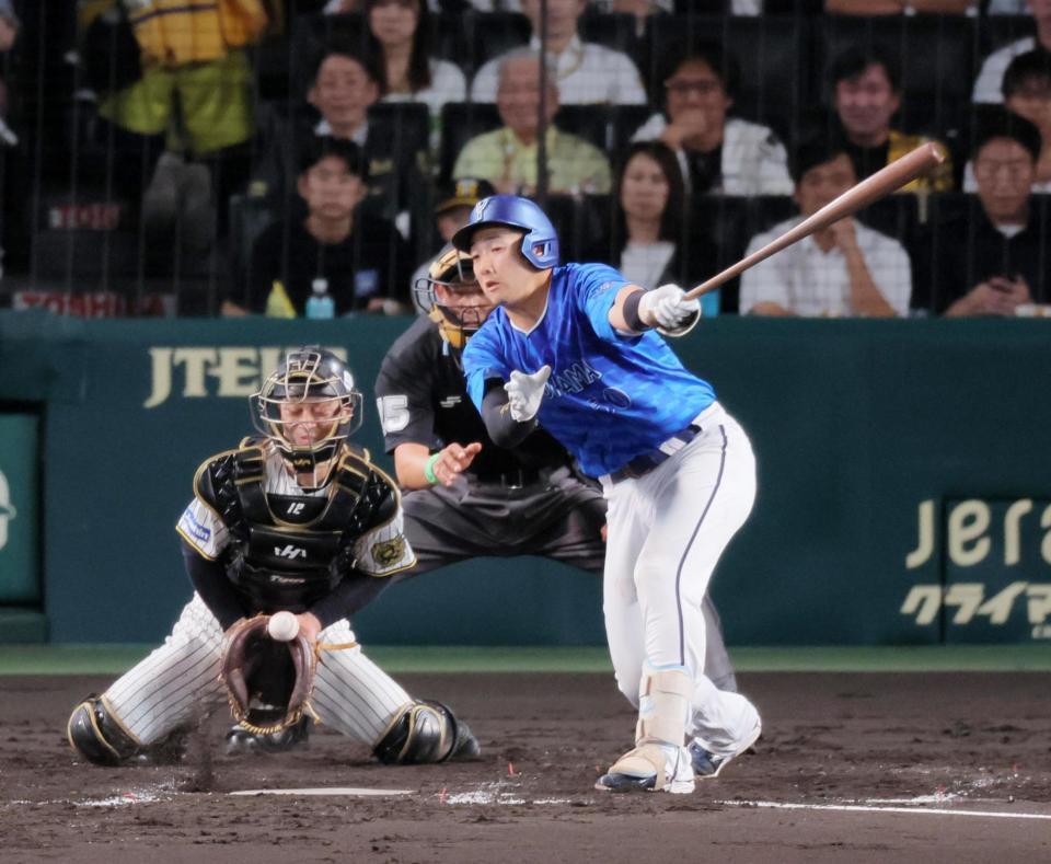 　３回、空振り三振に倒れた山本