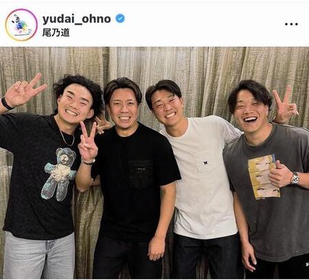 　中日・大野雄大のインスタグラム（＠ｙｕｄａｉ＿ｏｈｎｏ）から