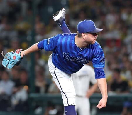 　先発し力投するケイ（撮影・北村雅宏）