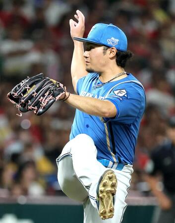 　ソフトバンク戦に先発した伊藤