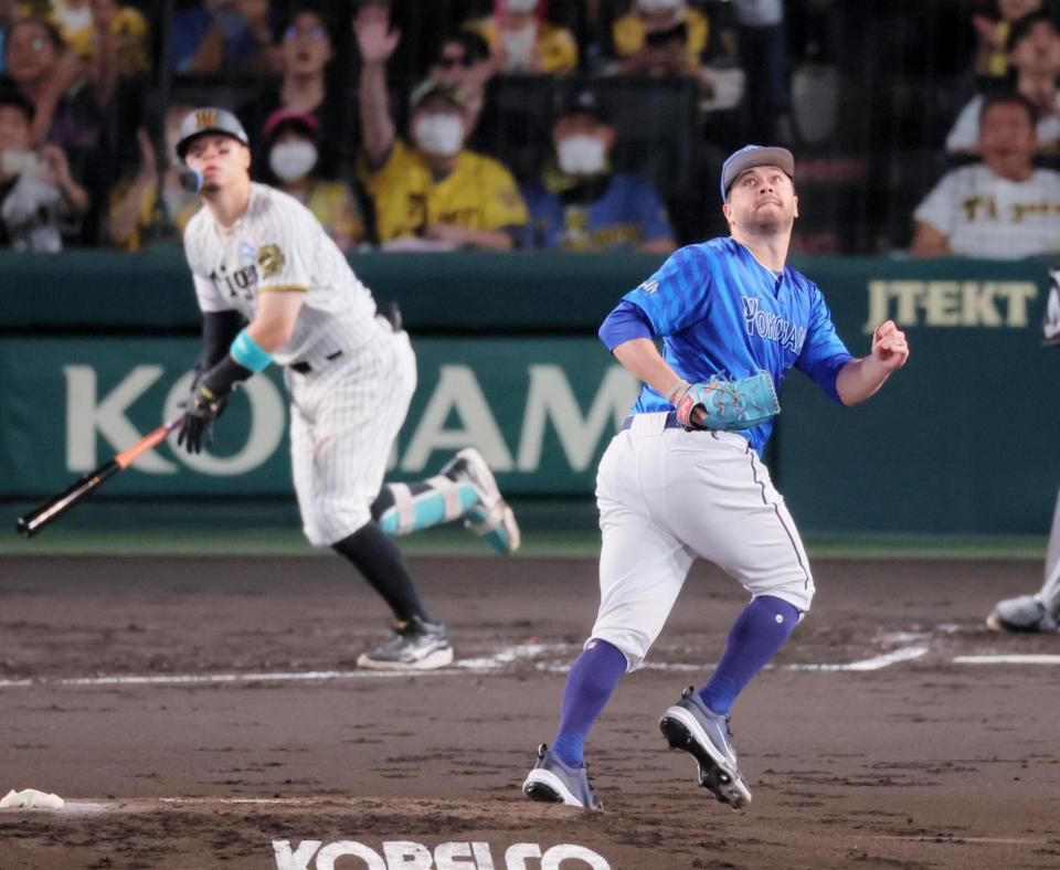 　１回、佐藤輝に先制３ラン許すケイ