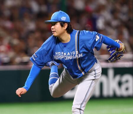 　４回、力投する古林（撮影・中島達哉）