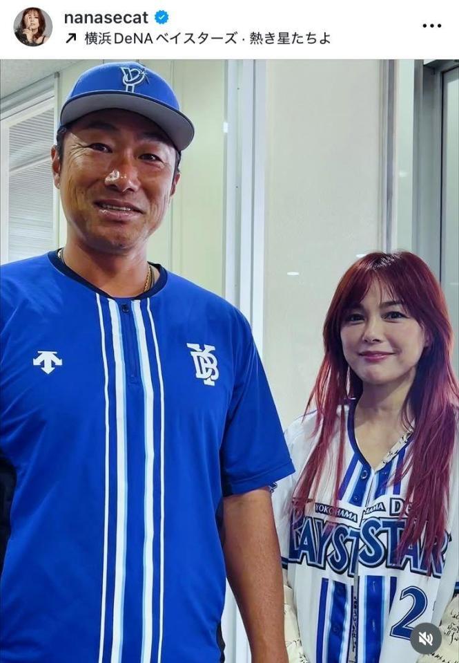 　相川七瀬インスタグラム（ｎａｎａｓｅｃａｔ）より