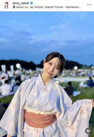 　竹井愛乃アナウンサーのインスタグラム＠ａｉｎｏ＿ｔａｋｅｉより