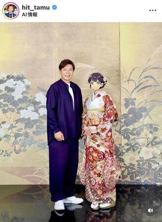 多村仁志氏のインスタグラム（＠ｈｉｔ＿ｔａｍｕ）から