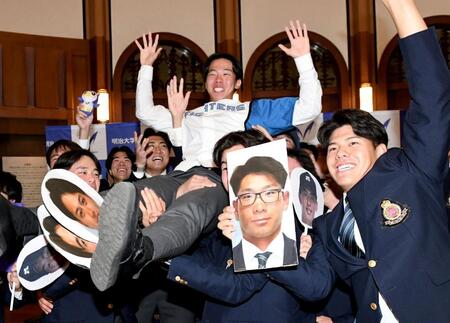 【写真】日本ハム　ドラ１はアスリート一家　父は格闘家＆母は五輪選手　スゴすぎる系譜