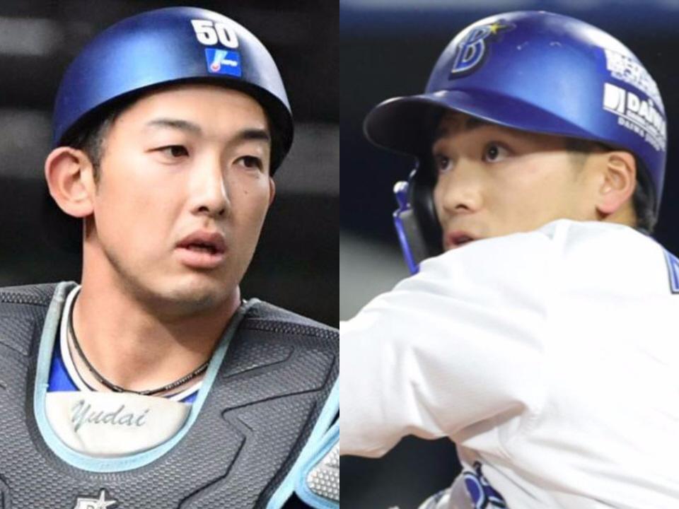 　ＤｅＮＡ・山本（左）と森敬