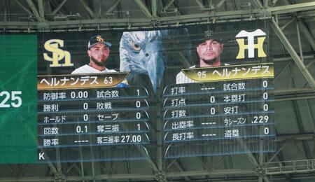 　ヘルナンデスｖｓヘルナンデス（撮影・金田祐二）