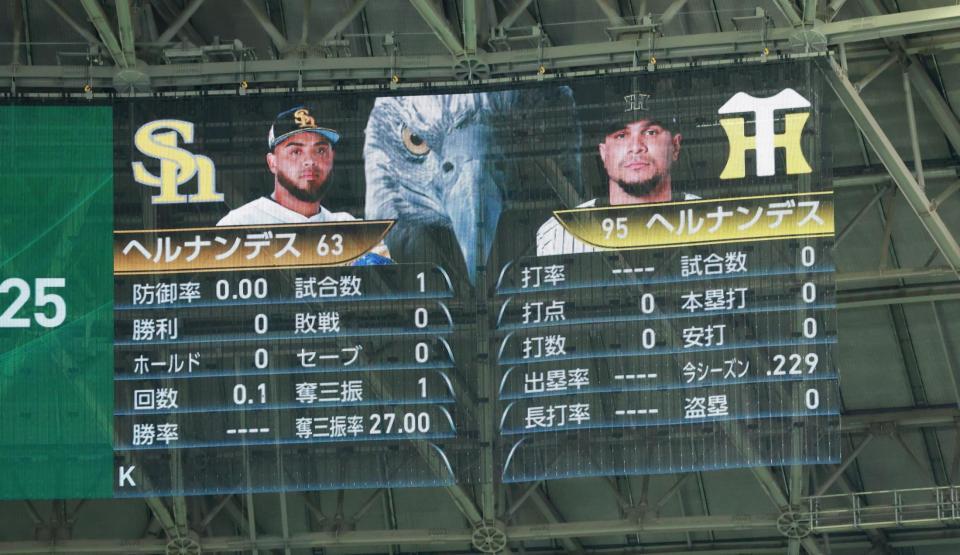 　ヘルナンデスｖｓヘルナンデス（撮影・金田祐二）