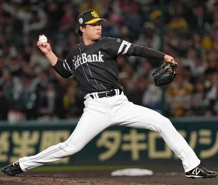 　７回に登板した藤井