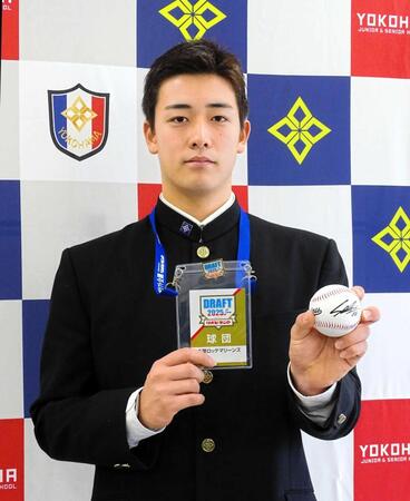 ロッテ・ドラ３奥村　将来は二刀流「準備してる」ドラ１石垣超えにメラメラ