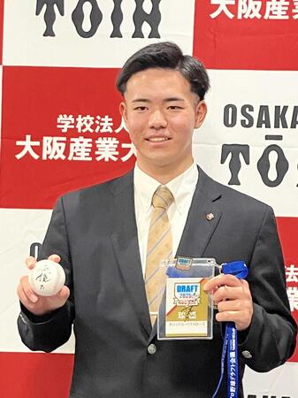　オリックス２位指名の大阪桐蔭・森