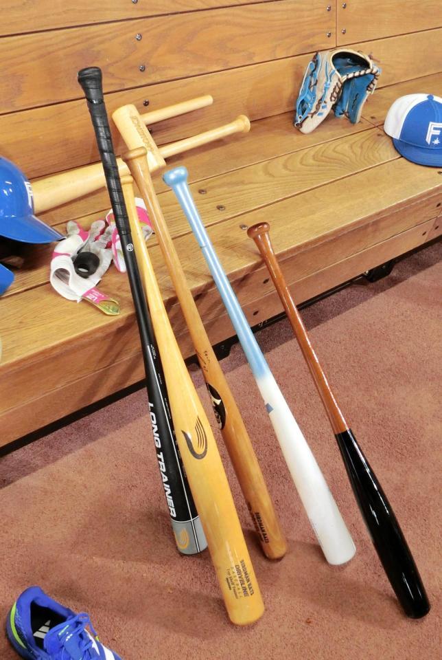 　清宮幸が練習で使用したバット