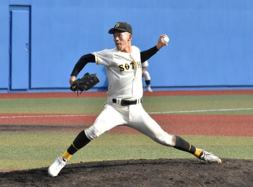 　完投した崇徳・徳丸