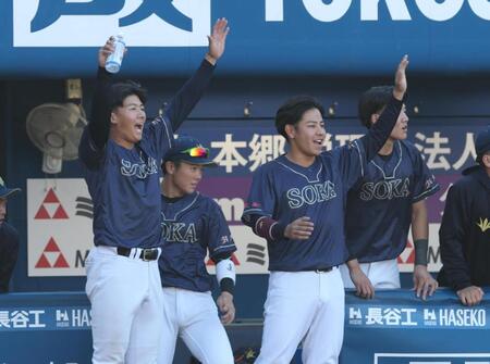 阪神ドラフト１位の創価大立石が適時打　前日の本塁打に続き２試合連続打点