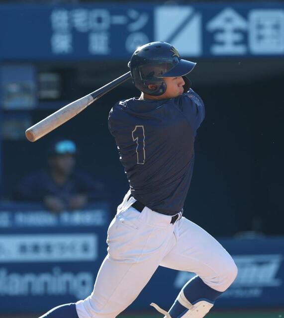 阪神ドラフト1位の創価大立石が適時打 前日の本塁打に続き2試合連続