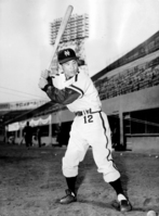 　南海時代の広瀬叔功さん＝１９６１年３月