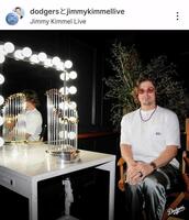 　ドジャースのインスタグラム（＠ｄｏｄｇｅｒｓ）から