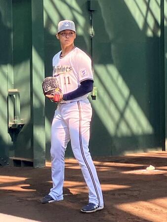 オリックス・山下舜平大 出力制限超えた「ちょうどいい力感で」150キロ超熱投 秋季キャンプスタート