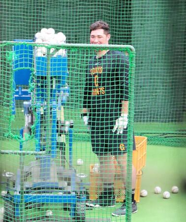 　キャンプ休日返上で練習を行ったリチャード