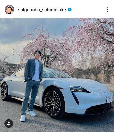 　重信慎之介のインスタグラム（＠ｓｈｉｇｅｎｏｂｕ＿ｓｈｉｎｎｏｓｕｋｅ）から