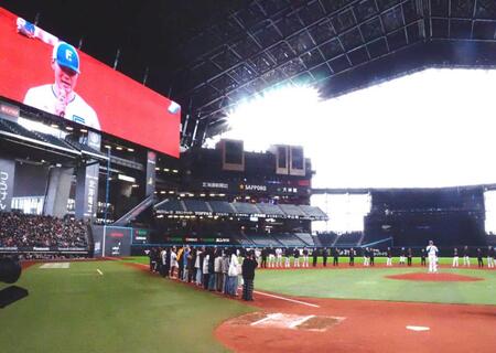 　秋季キャンプを打ち上げ、ファンに来季の日本一を誓う清宮幸