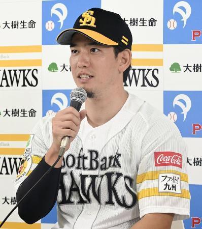 ソフトバンク栗原、腰を手術　椎間板ヘルニアで