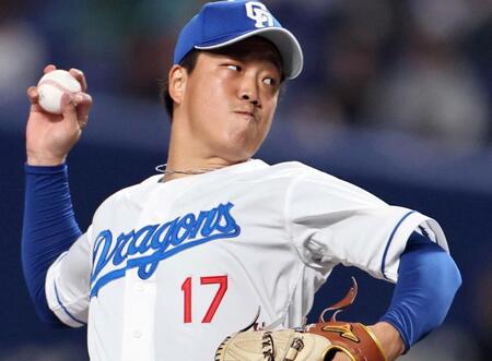 【写真】中日　柳裕也が残留を報告「全部受け止めて気合を入れ直して頑張ります」細川に報告→２ショ