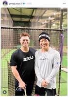 　中日・柳のインスタグラム（ｙａｎａｇｉ．ｙｕｙａ＿１７）より 