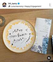 　多村仁志氏のインスタグラム（＠ｈｉｔ＿ｔａｍｕ）から