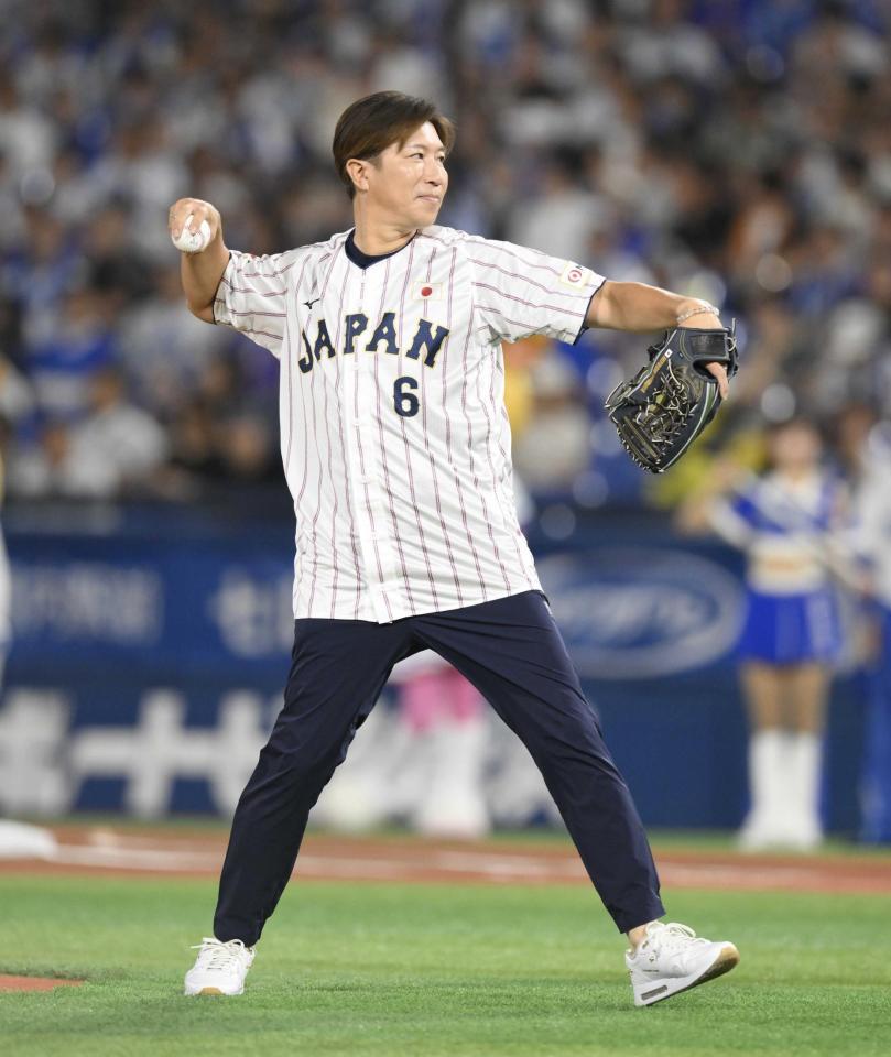 　多村仁志氏（９月２６日撮影）　