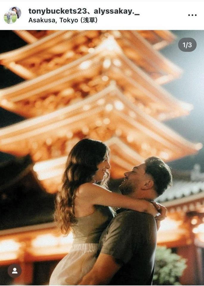 ＤｅＮＡ・ケイのインスタグラム（＠ｔｏｎｙｂｕｃｋｅｔｓ）から