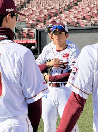 　秋季練習に参加した宗山