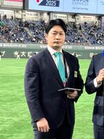 　日韓戦に来場した呉昇桓氏