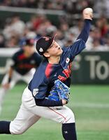 　６回に４番手で登板した隅田