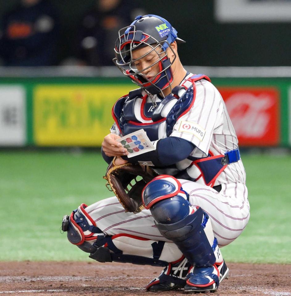 　２回、ピッチコムの使い方を確認する坂本