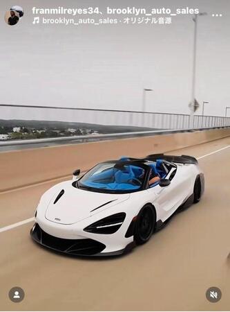 　レイエスのインスタグラム（＠ｆｒａｎｍｉｌｒｅｙｅｓ３４）から