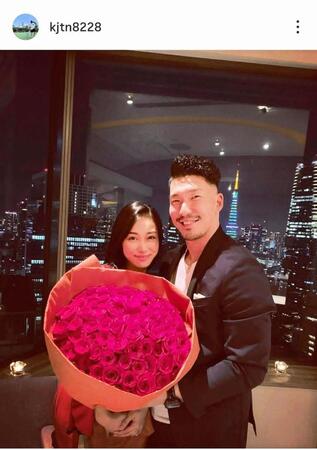 　梶谷隆幸氏のインスタグラム（＠ｋｊｔｎ８２２８）から