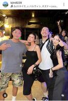 　梶谷隆幸氏のインスタグラム（＠ｋｊｔｎ８２２８）から