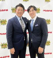 　トークショーを行った松坂世代の松坂大輔氏（左）と和田毅氏