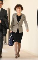 　オーナー会議に出席したＤｅＮＡ・南場智子オーナー（撮影・伊藤笙子）